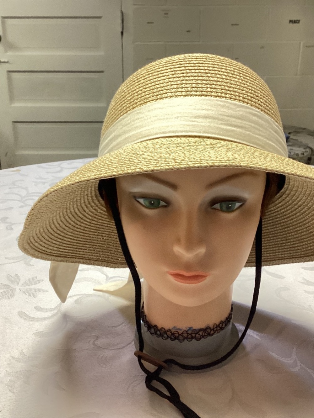 FURTALK Womens Beach Sun Straw Hat UV UPF 80+ Travel Foldable Brim Summer UV Hat